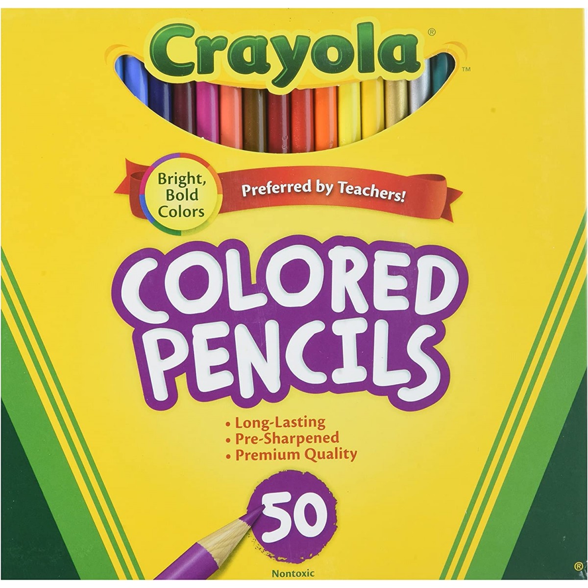Crayola® Pencils 50/pk - Crayons, Markers & Pencils - Drawing Supplies -  The Craft Shop, Inc.