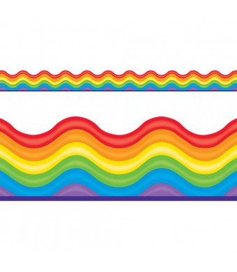 Borders- Rainbow Scallop