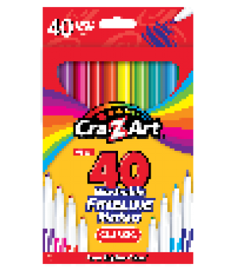 Washable Marker 40ct. Classic Finetip, box