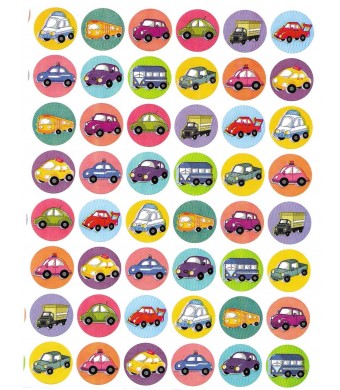 Cars Stickers 480/Pk