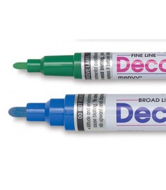 Deco Markers/Broad Tip - Choice of colors!