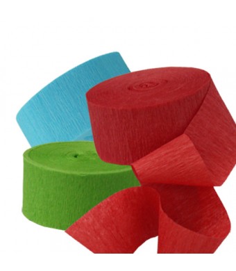  Streamers 1 3/4″ x 81′ – Crepe Paper