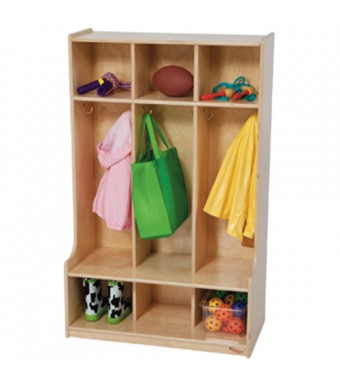 3 Section Seat Locker