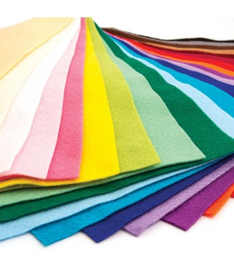 Felt Sheets 9" x 12"– 10/pk - Choice of Colors!