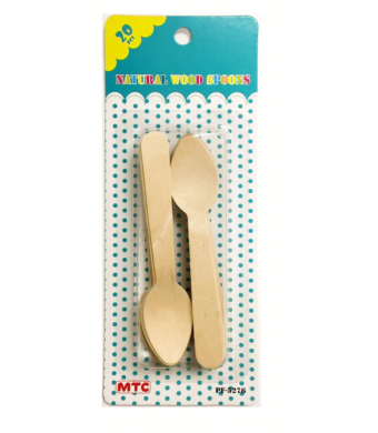 Wood Craft Spoon 6-1/4" 100pk