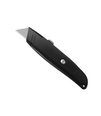 Retractable Blade Utility Razor Knife - Heavy-Duty Aluminum Alloy - Assorted Colors 6"