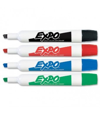 EXPO Low Odor Dry Erase Markers- 12/pk
