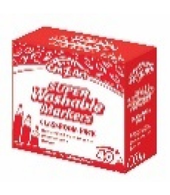 Washable Marker Classroom pack Broadline 40ct. Assorted Colors