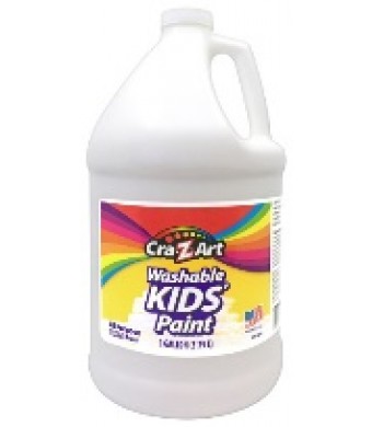 Washable Kids Paint White 128 oz