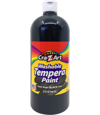 Washable Kids Term Paint Black 32 oz