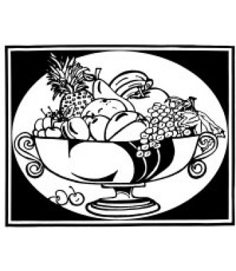 Velvet Art- Fruit Bowl