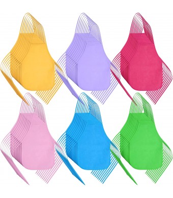 Non Woven Apron 12/PK- Assorted colors 