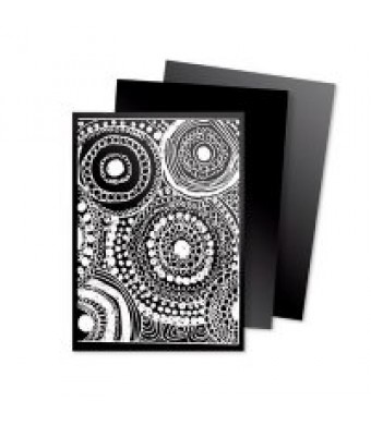 Scratch Art Cards- Black & White