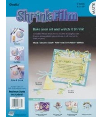 Shrink Film 50/pk-Matte