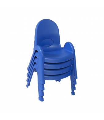 Value Stack 9″ Child Chair – Set of 4 – Royal Blue