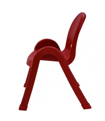 Value Stack 11" Child Chair - Candy Apple Red