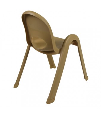 Value Stack 13" Child Chair - Natural Tan