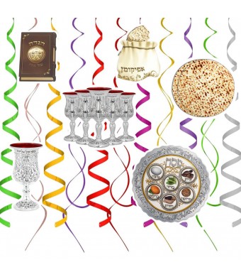 Pesach Hanging Swirls  