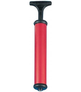 Compact and Convenient Ball Inflator Pump - Durable Plastic Design - Includes Hose and Needle