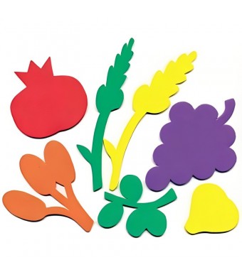 Shivas Haminim Fruit Foam Shapes 10/Sets