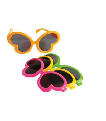 Butterfly Novelty Sunglasses, 12/pk – Fun Party Favors & Dress-Up Glasses for Kids, Photo Booths & Events