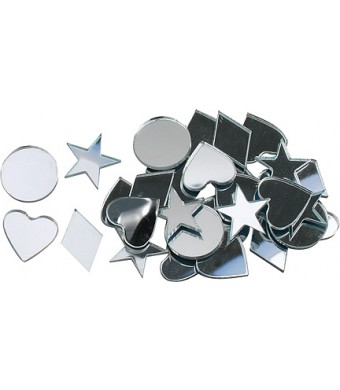 Glass Mirrors - Assorted, 30/pk