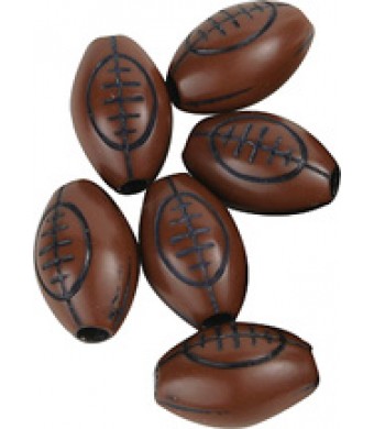 Sport Beads – Football, 60/pack