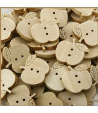 Wood Apple Button