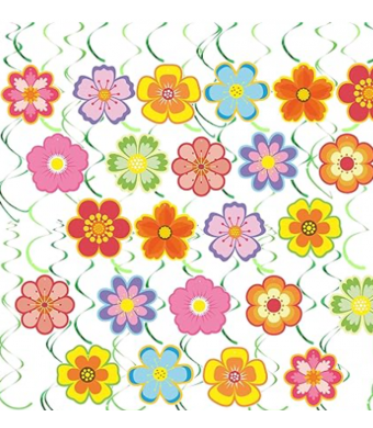 30pcs Spring Hanging Decorations