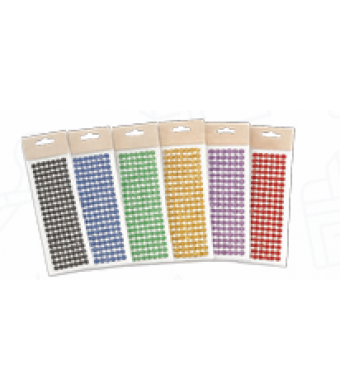 Adhesive Rhinestones 6MM – Self-Stick Craft Gems for DIY, Scrapbooking & Decorations