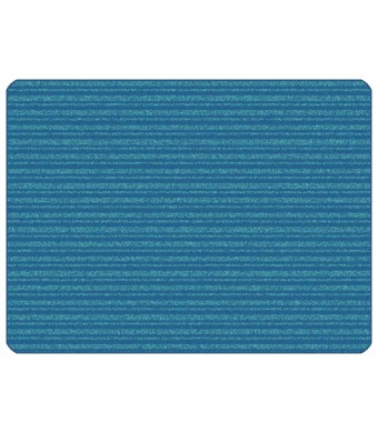 KIDSoft Subtle Stripes - Gray/Blue, TRANQUIL, GRAY, 6ft x 9ft Rectangle