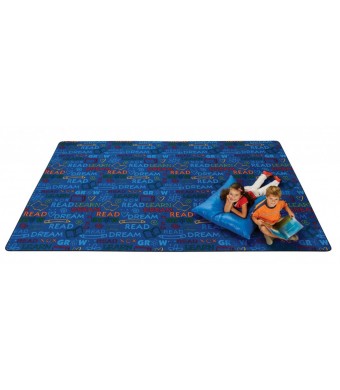 Read to Dream Pattern, PRIMARY, BLUE