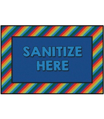 Rainbow Striped Sanitize