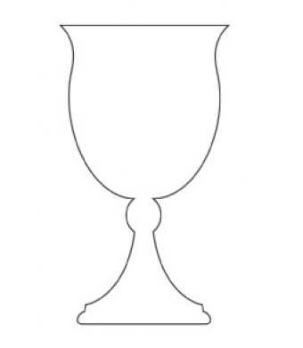 Goblet/Becher Cardstock Cutouts  - Small - 20/Pack