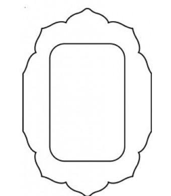 Cardstock Picture Frame