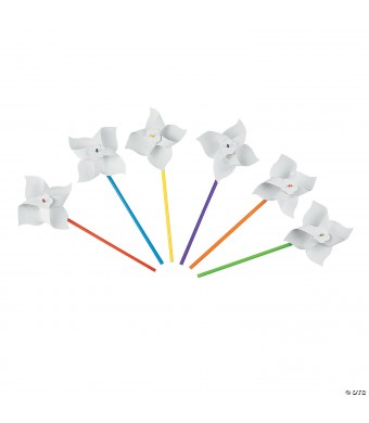 DIY Paper Pinwheels 24/Pack