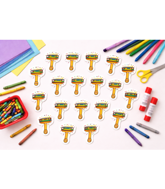 Rattle/ Gragger Cutout, 40/Pack