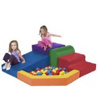 Primary Corner Climber With Ball Pool