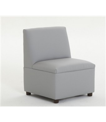 Modern Casual Enviro-Child Upholstery Gray Chair