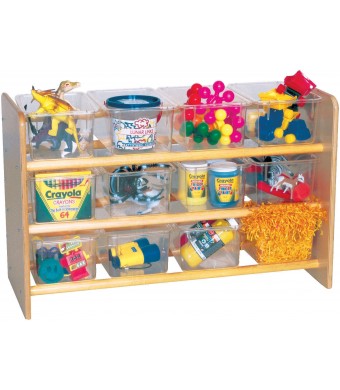 SEE ALL STORAGE WITH CLEAR BINS 