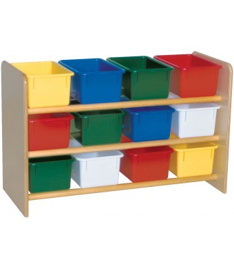 SEE ALL STORAGE WITH ASSORTED BINS 