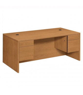 Double Pedestal Laminate Teachers Desk