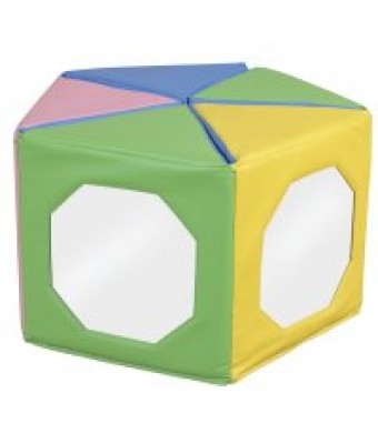 Look At Me Pentagon Mirror - Pastel