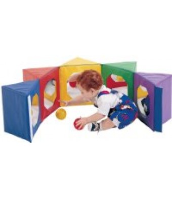 Look At Me Pentagon Mirror - Primary