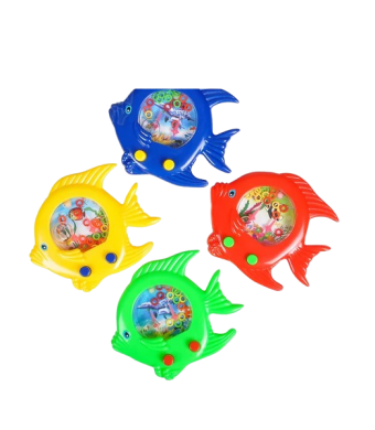 Fish Water Games – Small, handheld fish-themed water ring toss games in a convenient 12‑pack