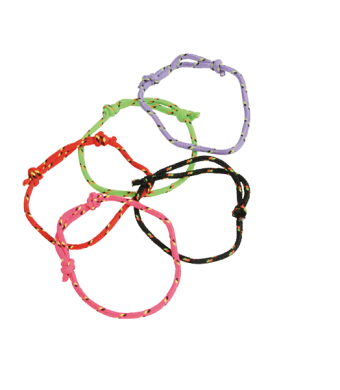 Braided Friendship Bracelets, 48/Pk – Adjustable Party Favors for Kids, Camps, Classrooms & Craft Projects