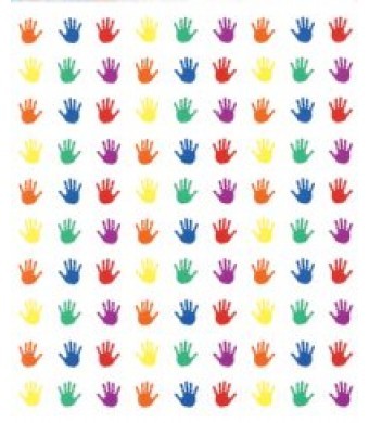 Chart Seals- Handprints Stickers