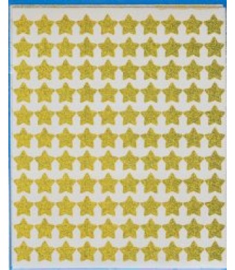 Sparkly Charts Seals- Gold Stars