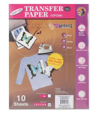 Iron On Transfer Paper