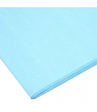 Non Bleed Tissue Light Blue - 20” x 20”, 15/Pk